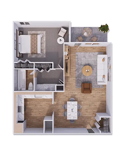 Floor plan East Mid A2