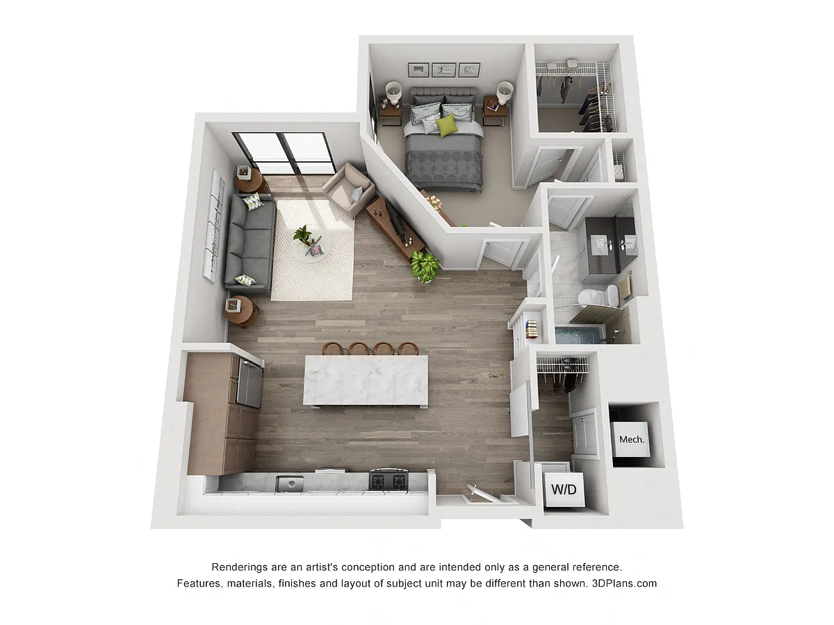 Floor plan 1D1