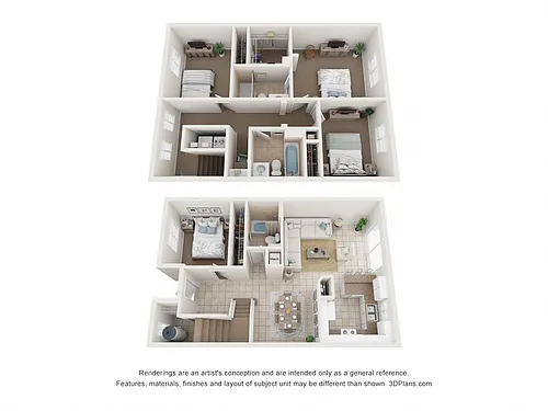 Floor plan TH4