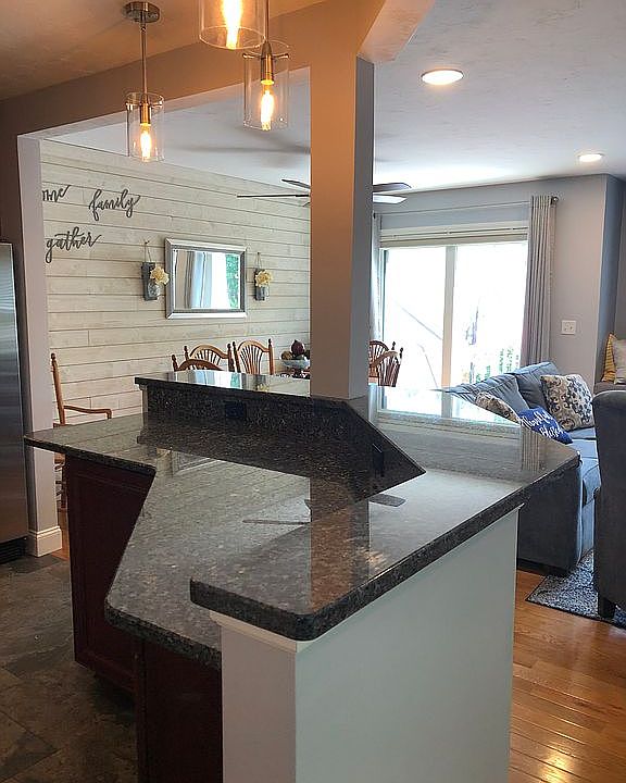 Open concept floorplan