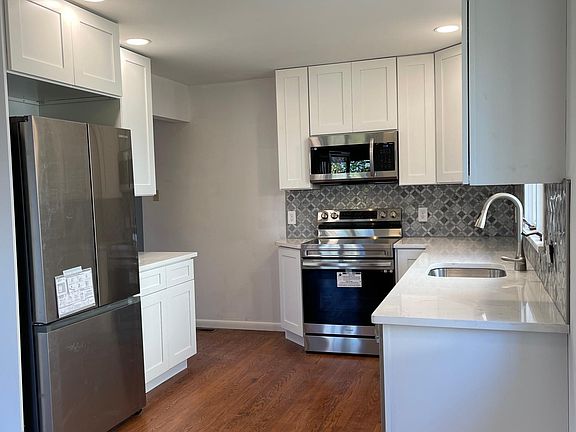 Kitchen from dining area