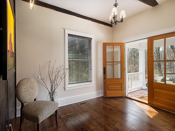Handsome Foyer with Double Doors