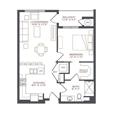 Floor plan Chickadee