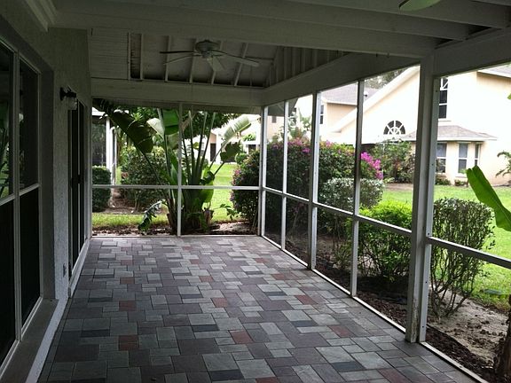 rear patio