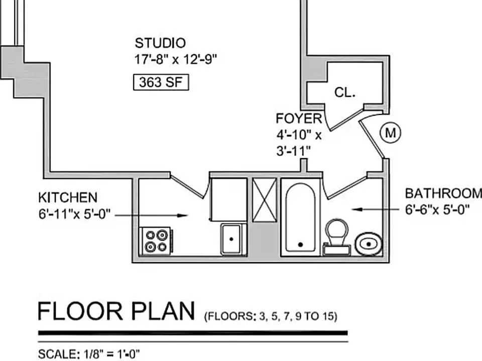2nd image of 166 2nd Ave APT 3M