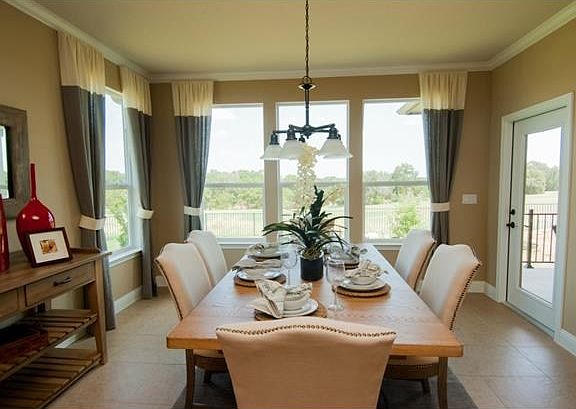 Breakfast/Dining. Photo of Model Home with same Floor Plan, Not