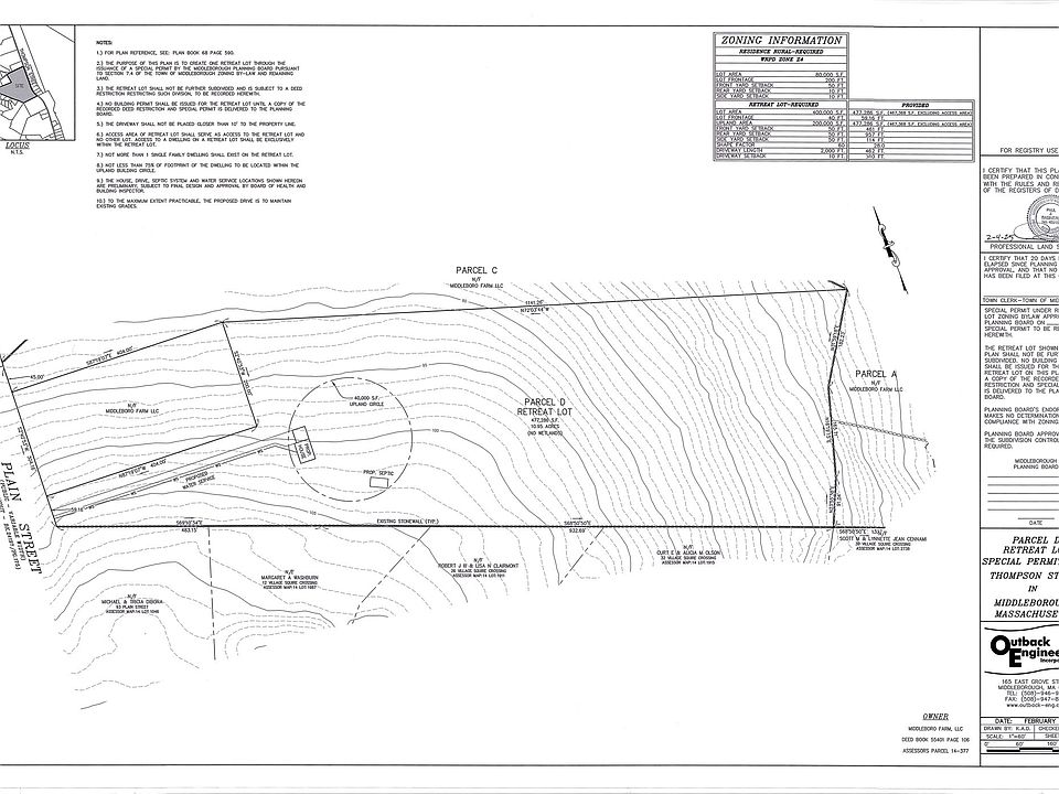 1st image of LOT Plain St #D