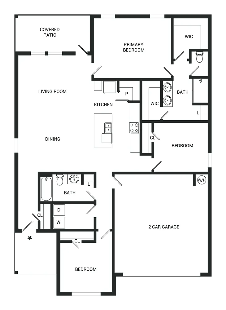 Floor plan Camden