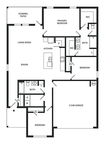 Floor plan Camden