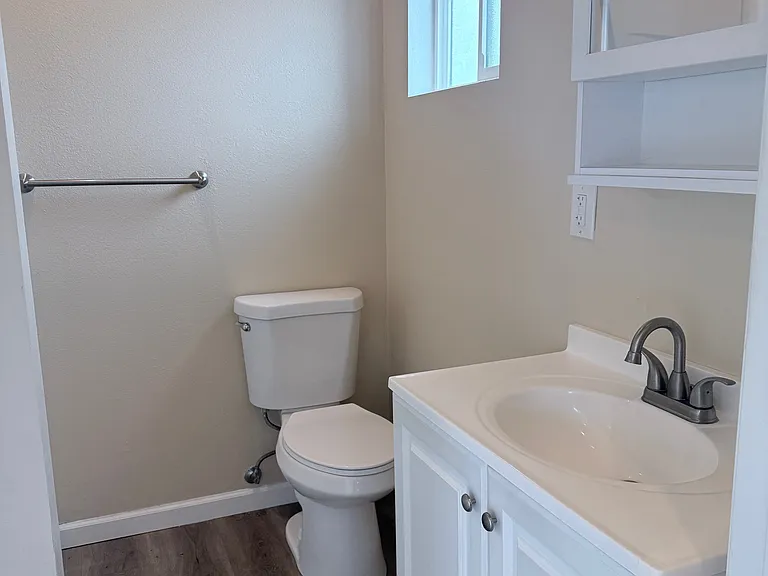 Bath with shower
