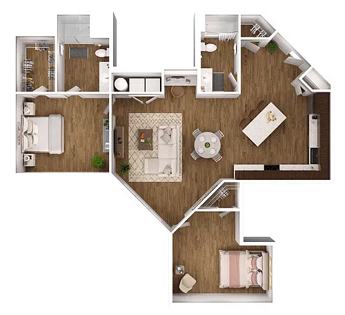 Floor plan The Upstate