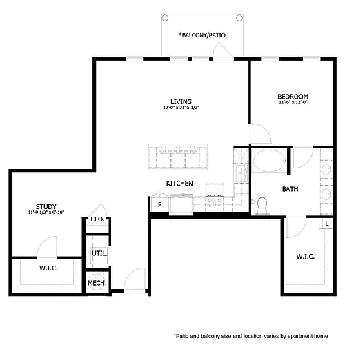 Floor plan CH_A13