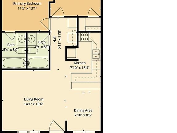 2nd image of 454 Riverfront Drive #105