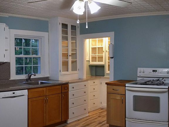 Spacious kitchen and pantry.