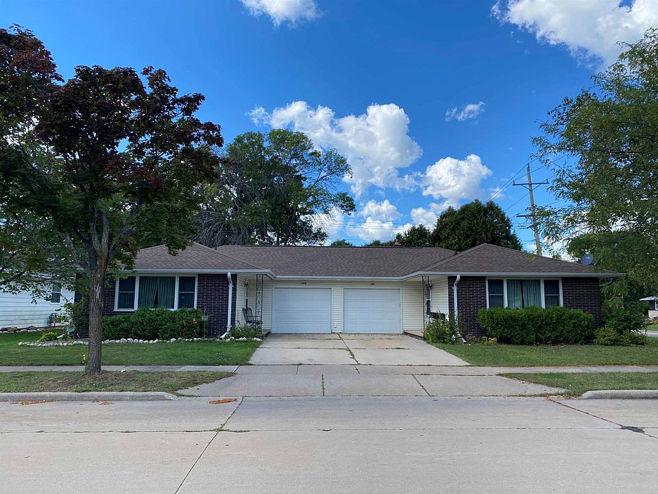 Duplex across from a park