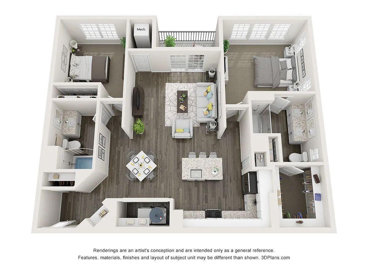 Floor plan B2