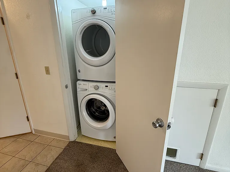 Washer and Dryer in unit
