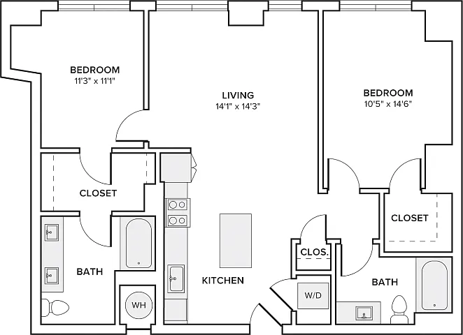 Floor plan B08