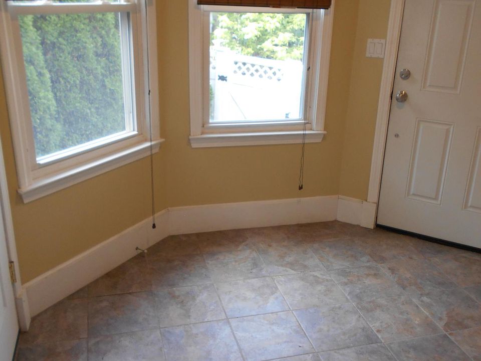 Entry with tile flooring