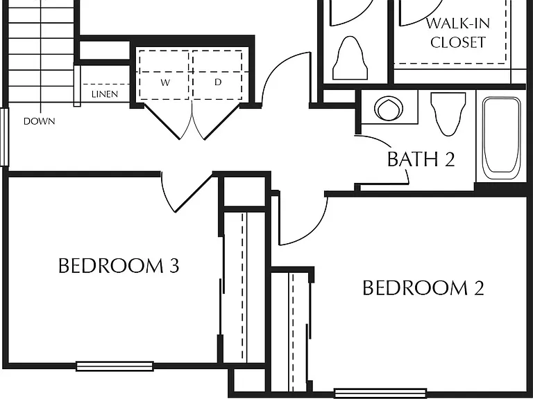 Vickery Grove - Magnolia - 2 Beds - 2 Baths - 1695 Sq. ft.