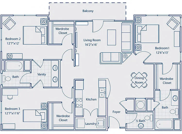 Floor plan C8A