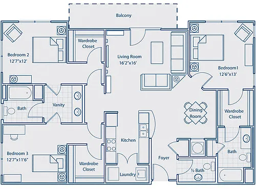 Floor plan C8A