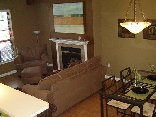 Main living and dining area