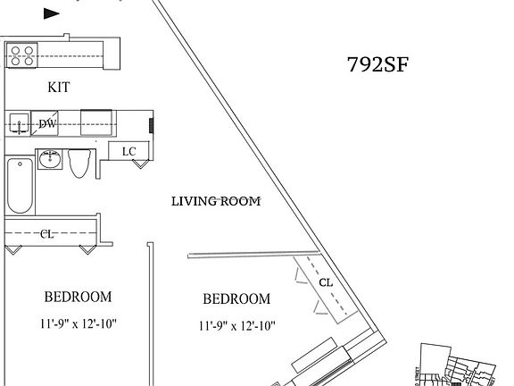 2nd image of 99 John St APT 614