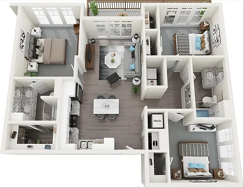 Floor plan The Sails