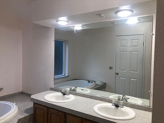 Master bath double sinks