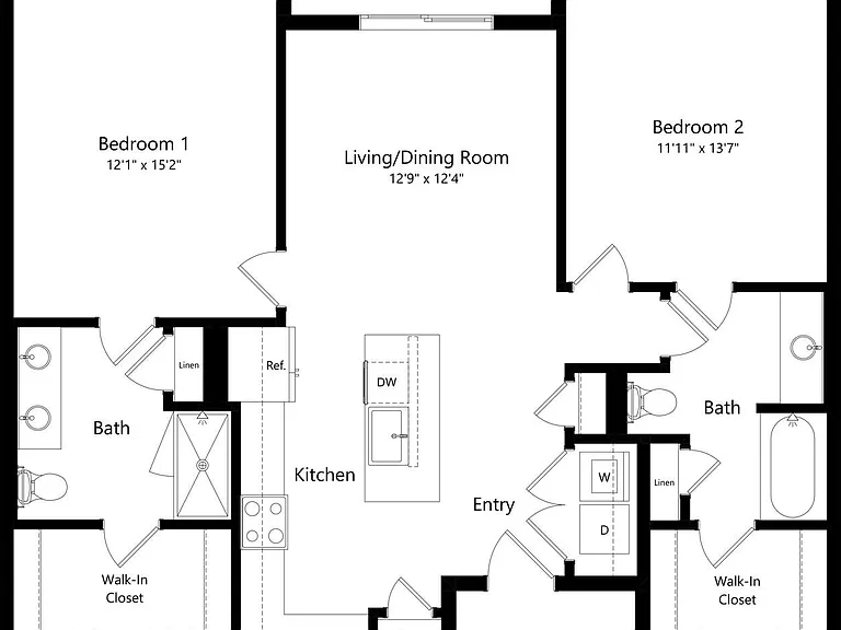 2B.1 floor plan Alta Rise