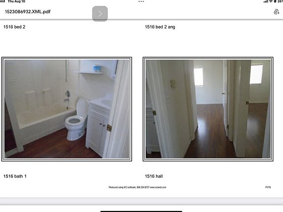 Full bath with some storage.