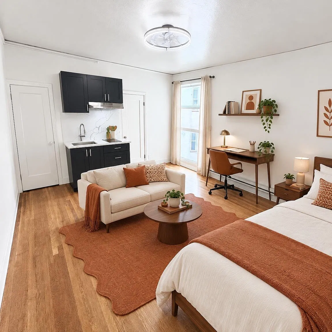 Studio, 400 sqft, $2,095 — Photo 3