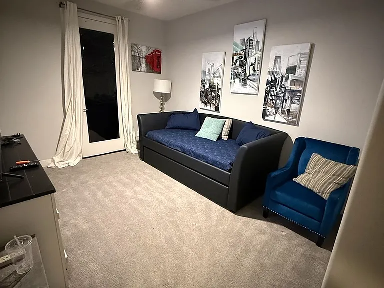 3rd bedroom. Opens to two twin beds