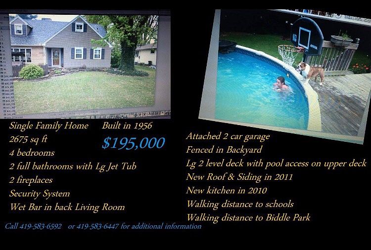 Home info on picture 