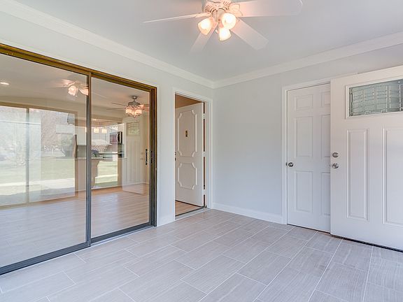 CUSTOM Tiled Sunroom Entry