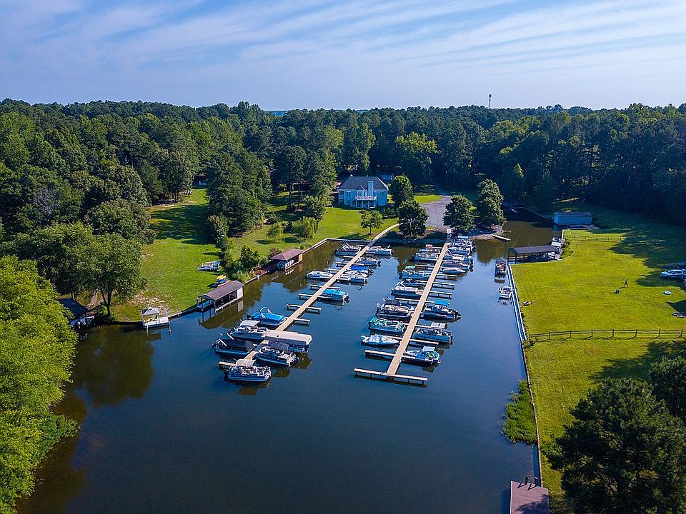 Cove with community docks