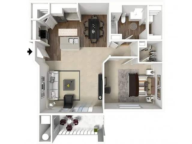 Floor plan Arches