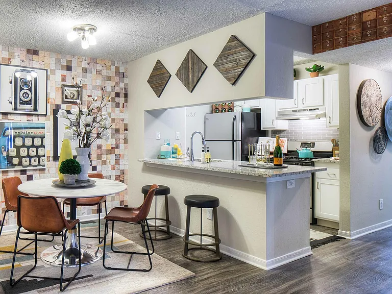 Grandview Apartments - Dining Area and Kitchen