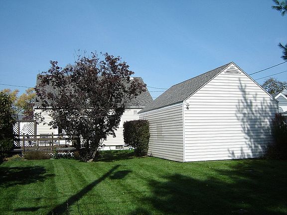 Back of house and garage