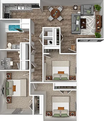 Three Bedroom Two Bathroom Three Bedroom Two Bathroom