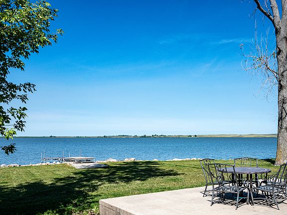 Lakeside patio