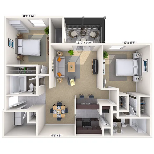 Floor plan The Preakness