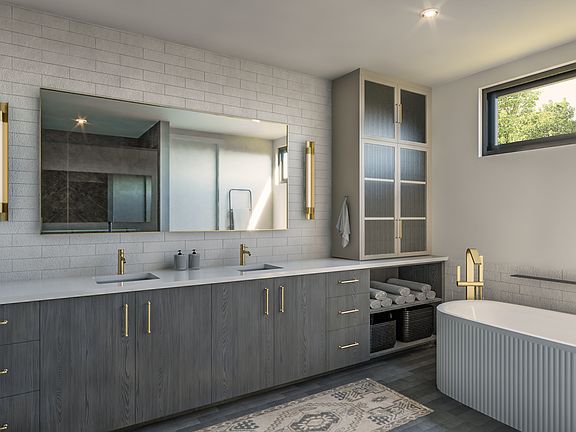 Hawthorn Bathroom in Moody Organic