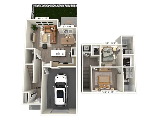 Floor plan B1T