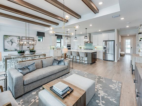 Connected living spaces perfect for entertaining