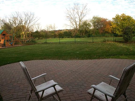 Backyard in summer