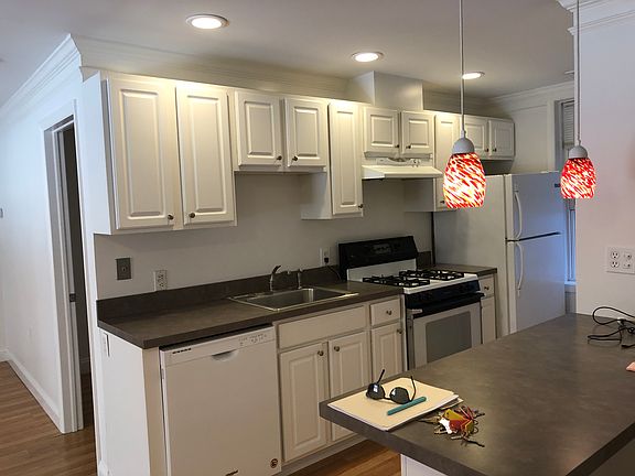 Updated kitchen with island
