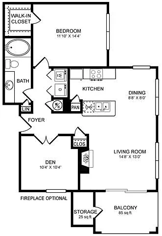 Floor plan A6