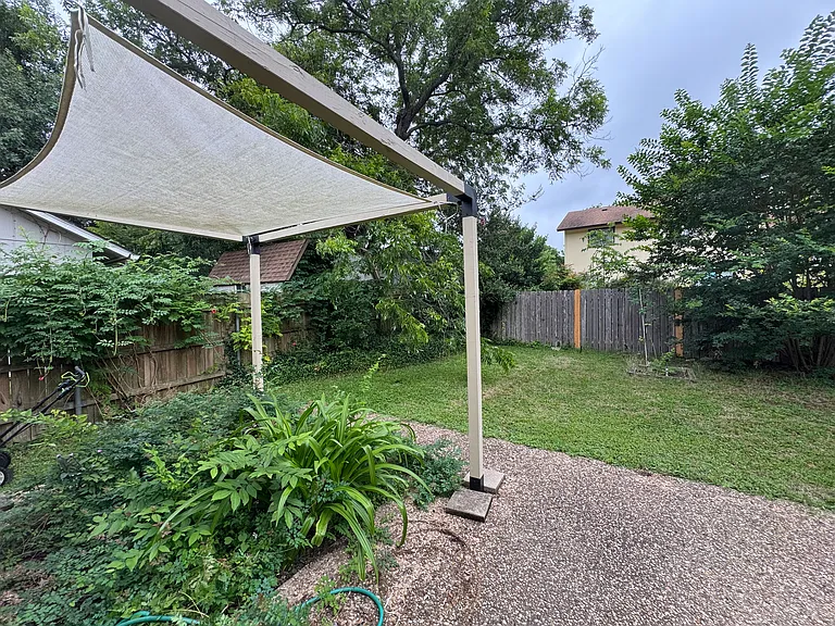 View from back door
